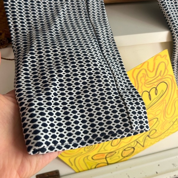 ALFRED SUNG Monochrome Patterned Cropped Pants 4 - Picture 8 of 16